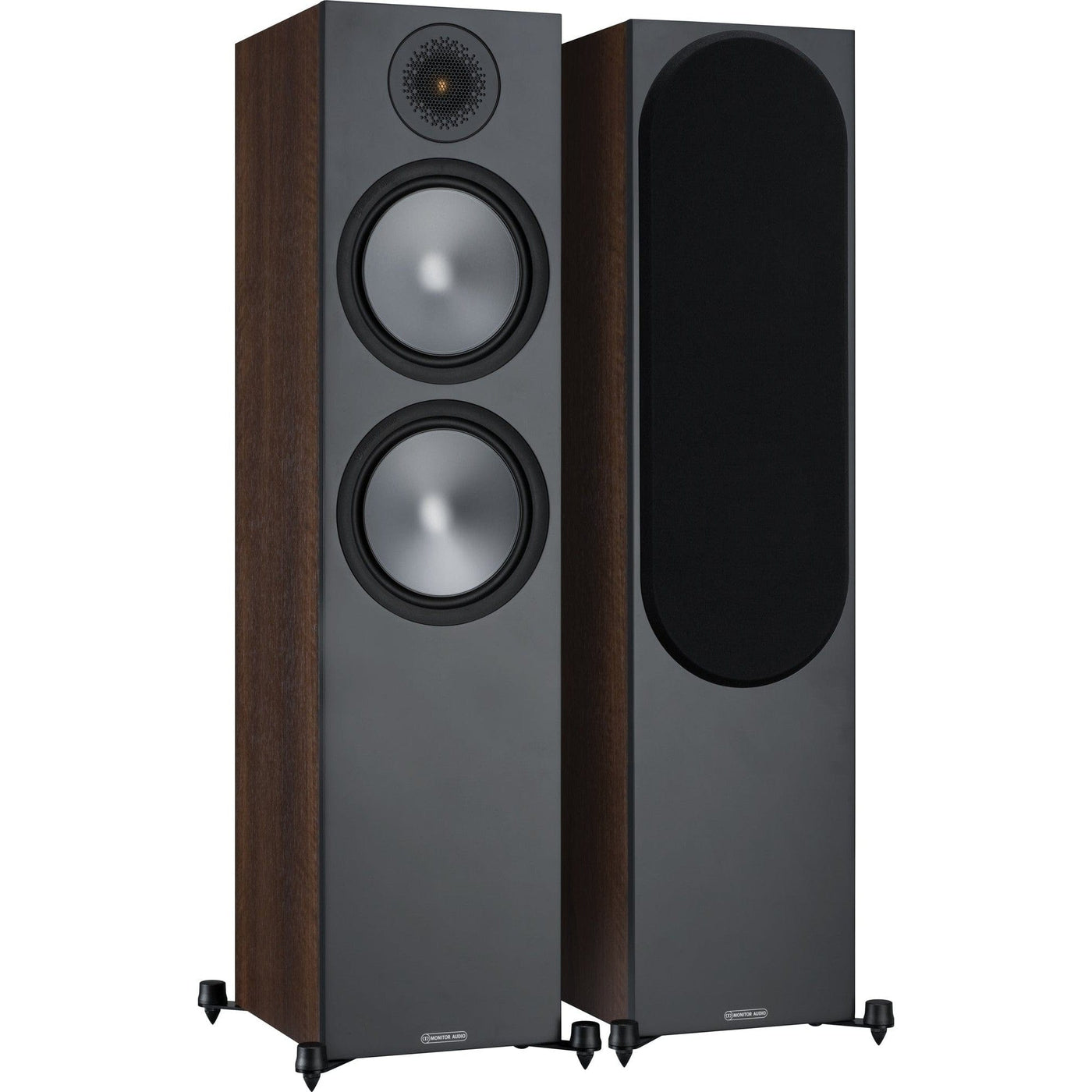 Monitor Audio Monitor Audio Bronze 500 Floorstanding Speakers Walnut - Damaged Packaging Floorstanding Speakers