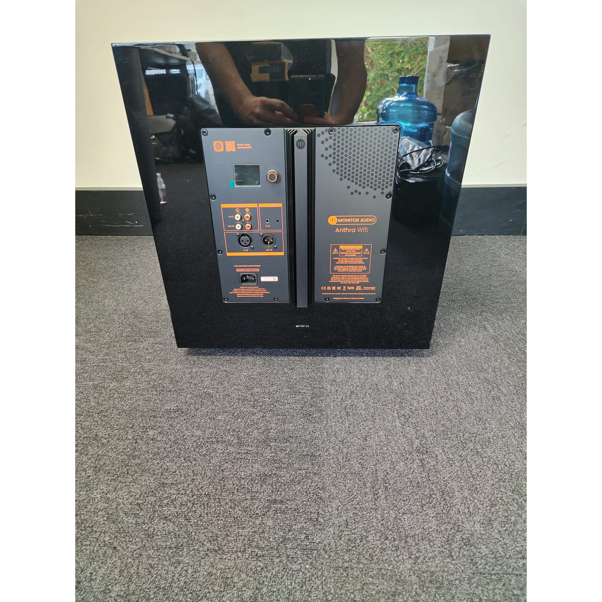 Monitor Audio Monitor Audio Anthra W15 Subwoofer - Gloss Black - Ex Demo Subwoofers