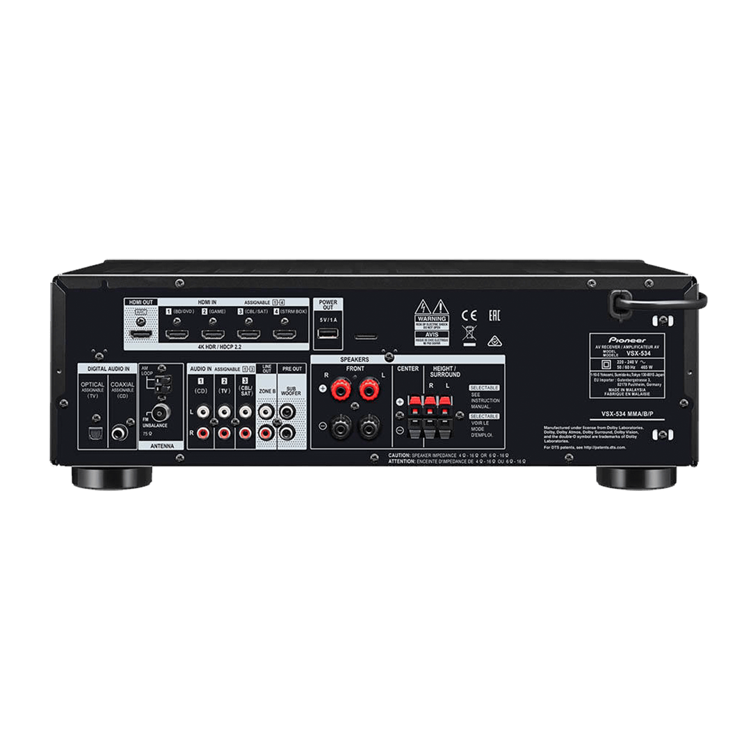 Pioneer Pioneer VSX-534 5.2ch AV Receiver AV Receivers