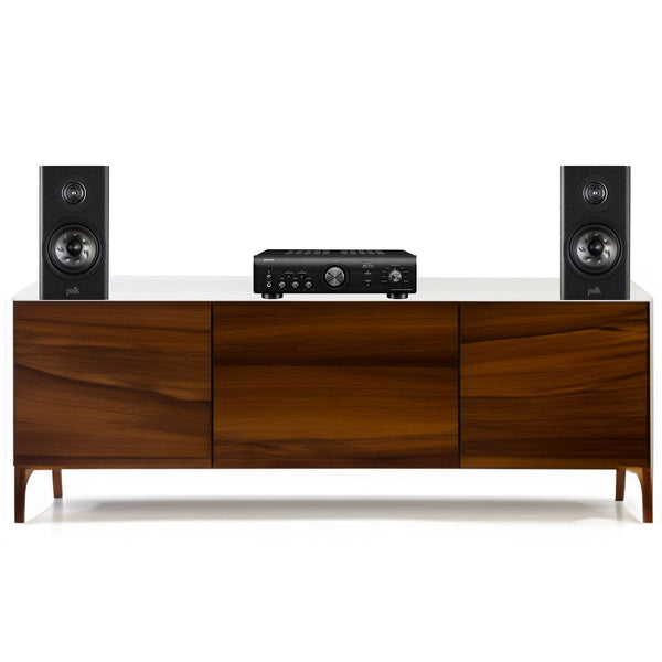 Polk Reserve R100 + Denon PMA-600 Stereo Package
