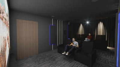 Home Cinema Theatre Design | Silver
