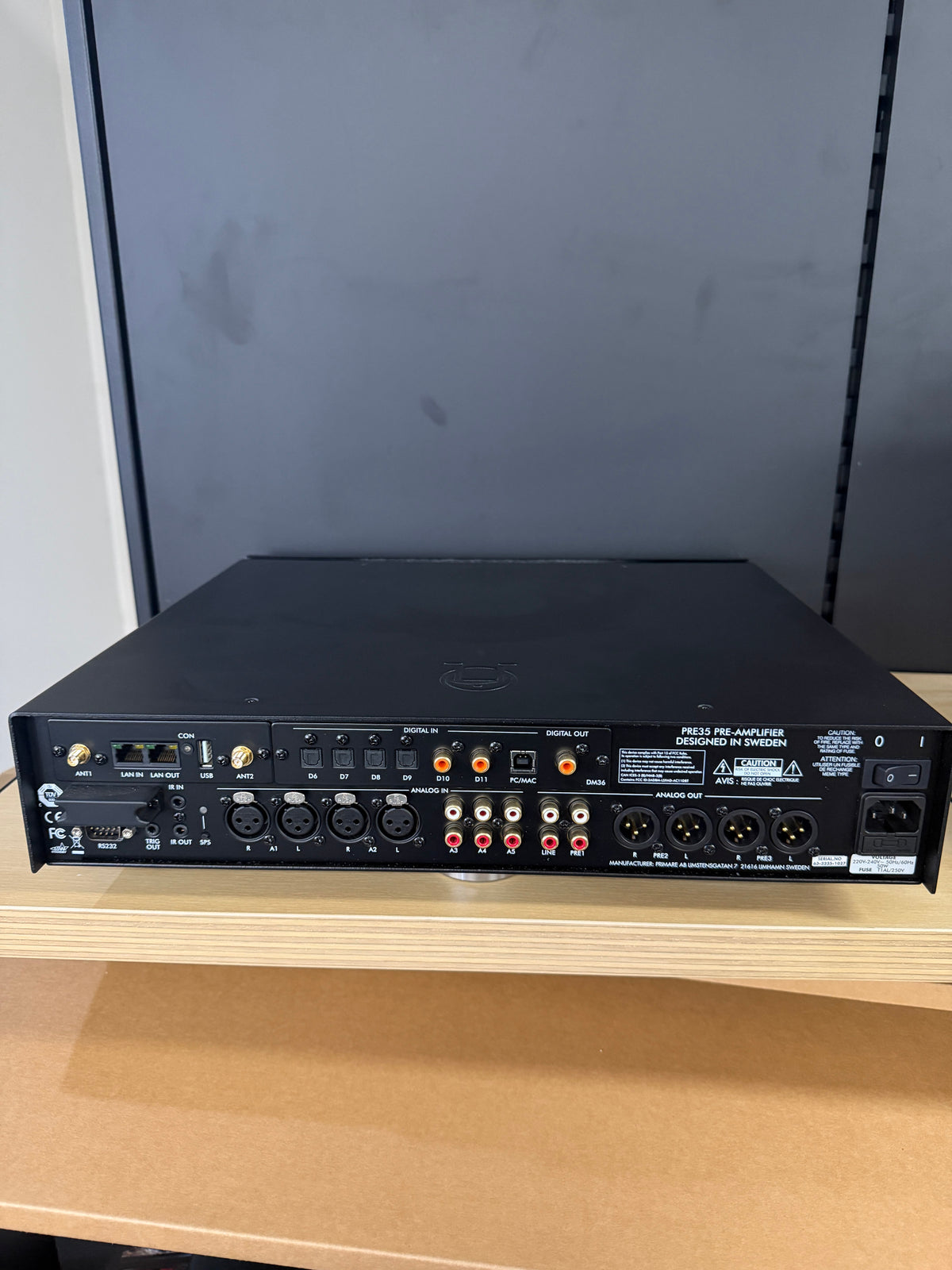 Primare Primare PRE35 Prisma DM36 Preamplifier & Network Player - Black - Ex Demo Pre-Amplifiers