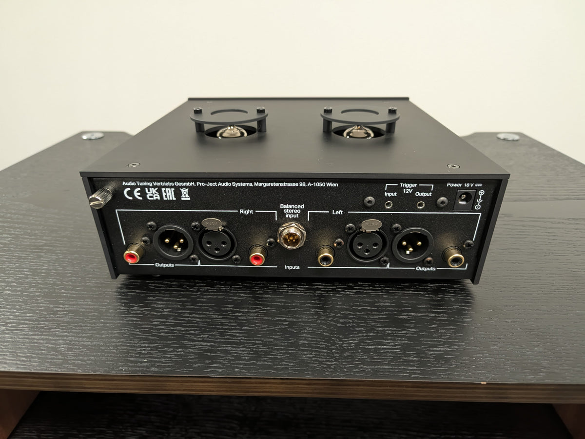 Pro-Ject Pro-Ject Tube Box DS3 B True Balanced Phono Preamplifier - Black - Ex Demo Phono Preamps