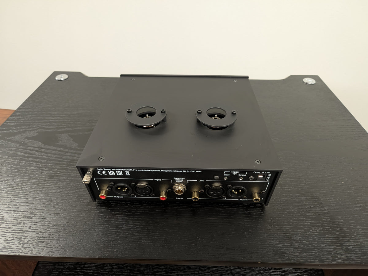Pro-Ject Pro-Ject Tube Box DS3 B True Balanced Phono Preamplifier - Black - Ex Demo Phono Preamps
