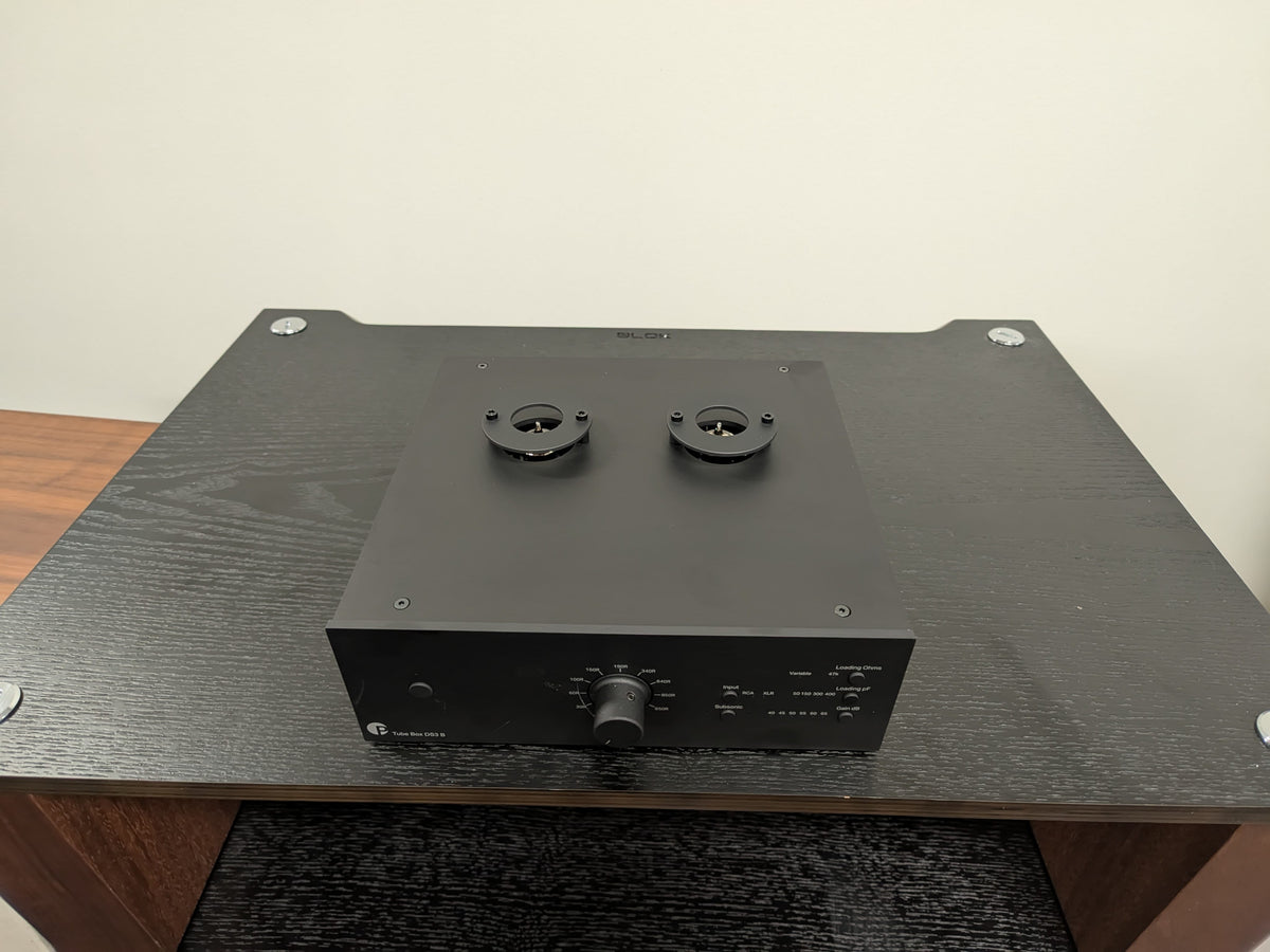 Pro-Ject Pro-Ject Tube Box DS3 B True Balanced Phono Preamplifier - Black - Ex Demo Phono Preamps