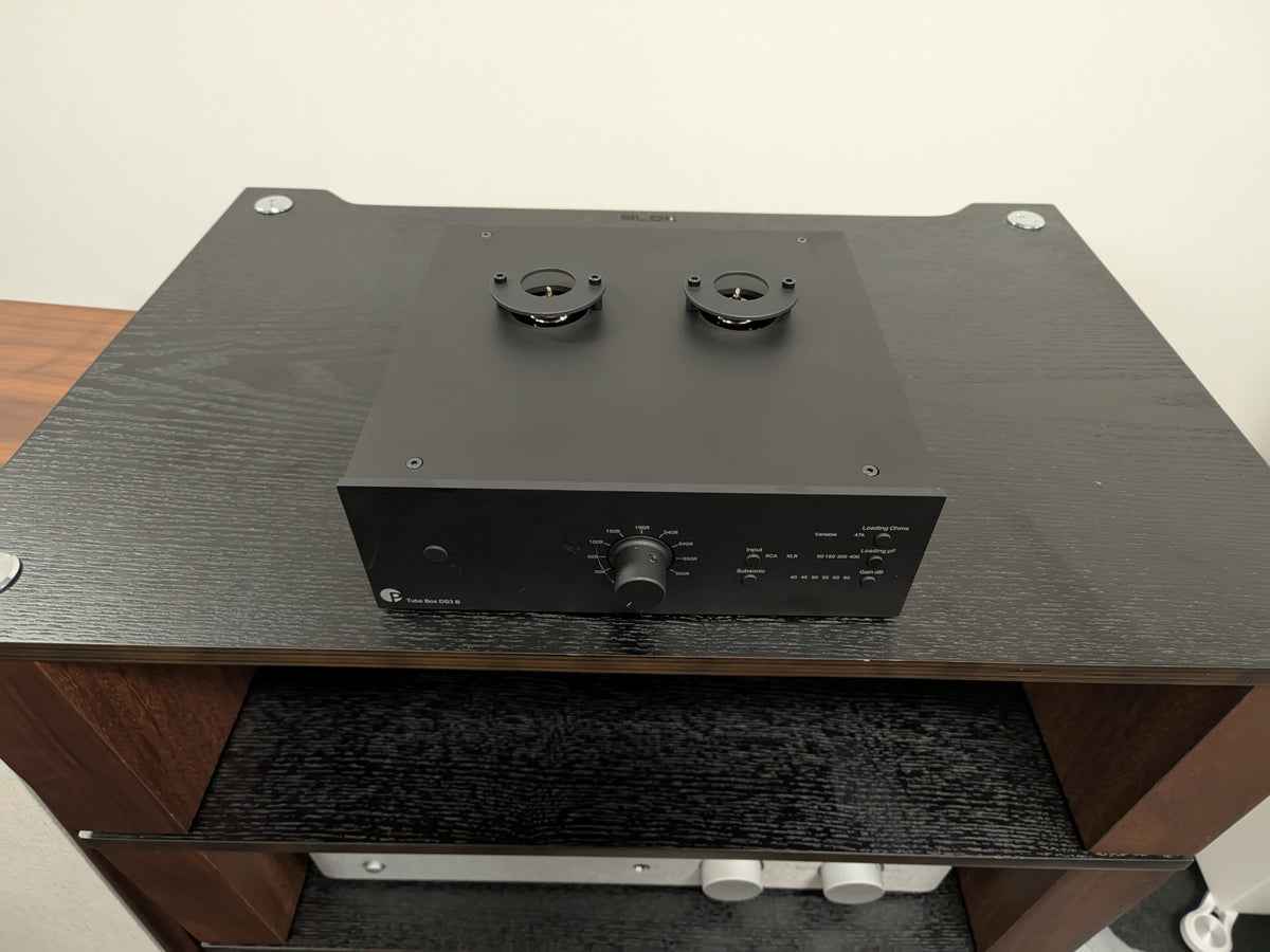 Pro-Ject Pro-Ject Tube Box DS3 B True Balanced Phono Preamplifier - Black - Ex Demo Phono Preamps