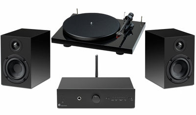 Pro-Ject Pro-Ject Classic Debut Pack Carbon Classic Turnable Amplifier and Speakers Stereo Packages