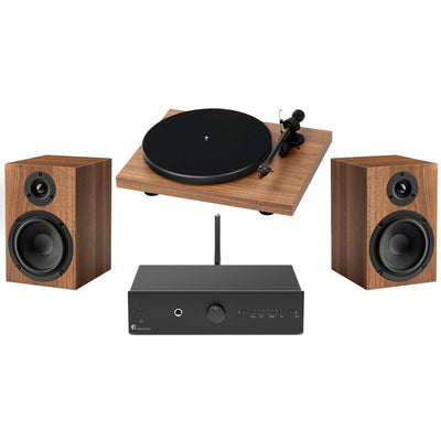 Pro-Ject Pro-Ject Classic Debut Pack Carbon Classic Turnable Amplifier and Speakers Stereo Packages