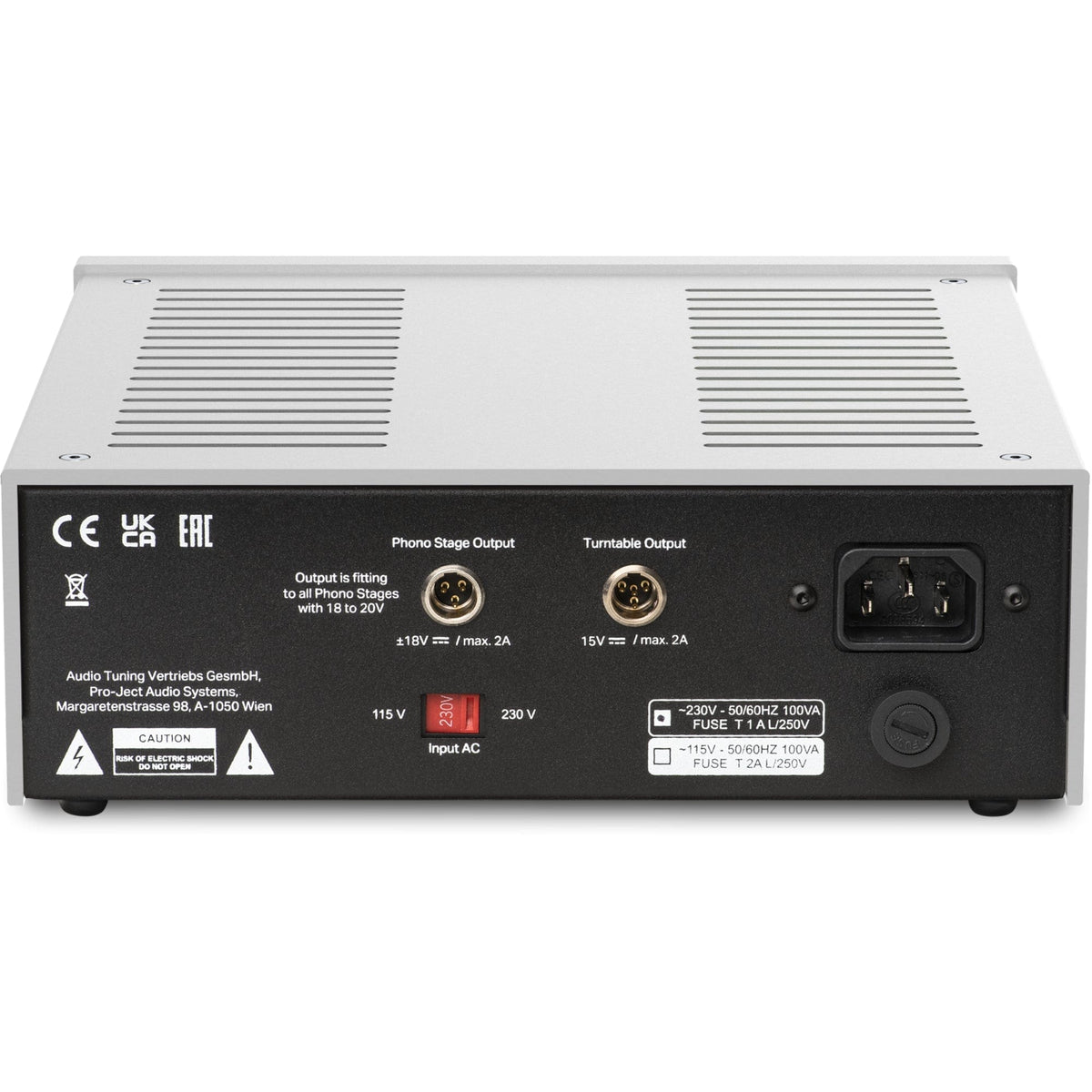 Pro-Ject Pro-Ject Power Box RS2 Phono Power Supply Turntable Accessories