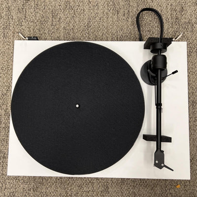Pro-Ject Pro-Ject E1 Turntable with Ortofon OM 5E Cartridge  - Open Box Turntables