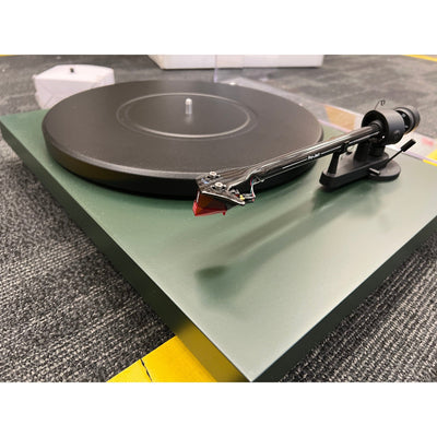 Pro-Ject Pro-Ject Debut Carbon Evo Turntable with Ortofon 2M Red Cartridge Satin Green - Ex-Demo Turntables