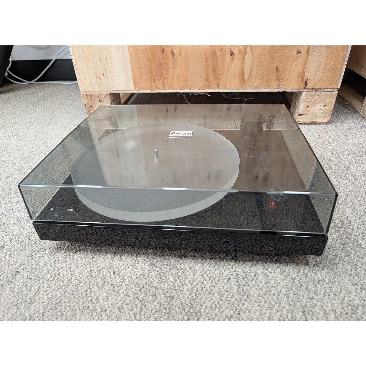 Pro-Ject Pro-Ject X1 Turntable Piano Black - With 2M Bronze - Ex-Demo Turntables
