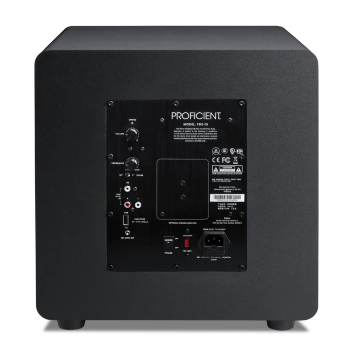 Proficient Audio Proficient Audio 15" Protege FDS-15 Subwoofer Subwoofers