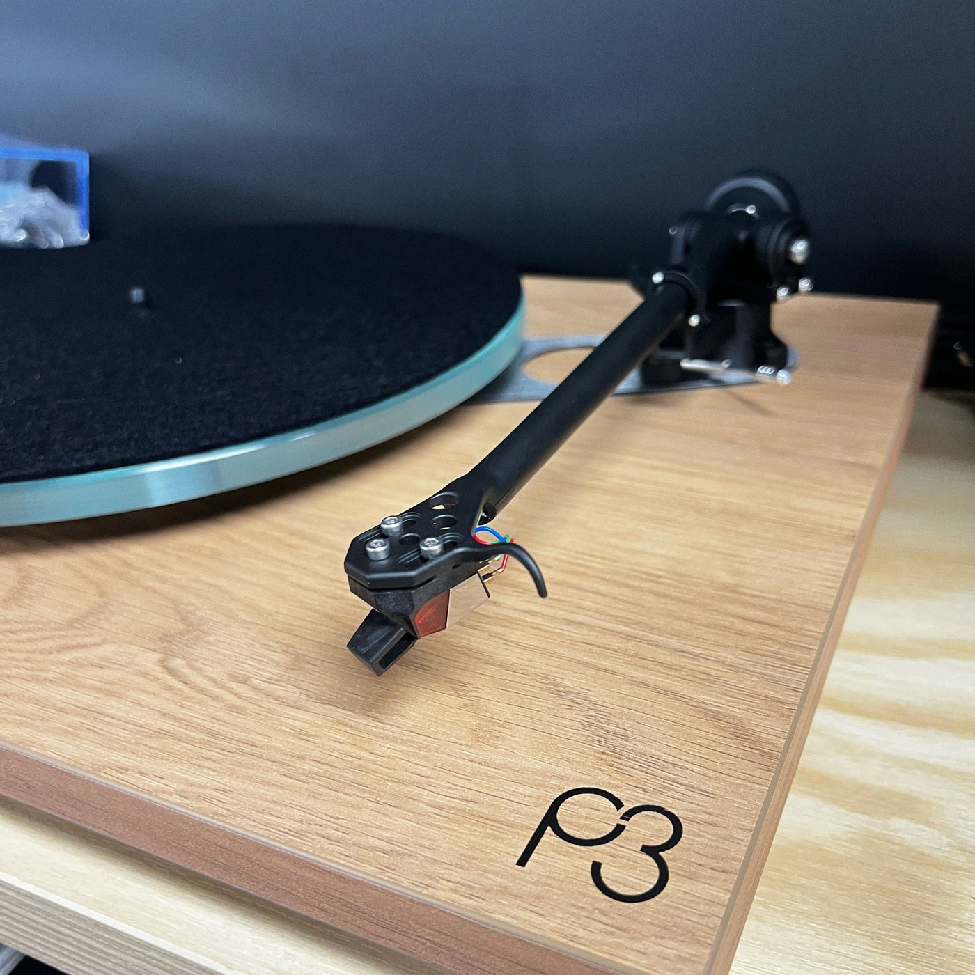 Rega Rega Planar 3 Turntable Nd3 Cartridge - Oak - Open Box Turntables