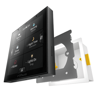 Rithum Rithum Switch Pro Smart Home Control Panel with PoE and built-in Speaker Control Systems