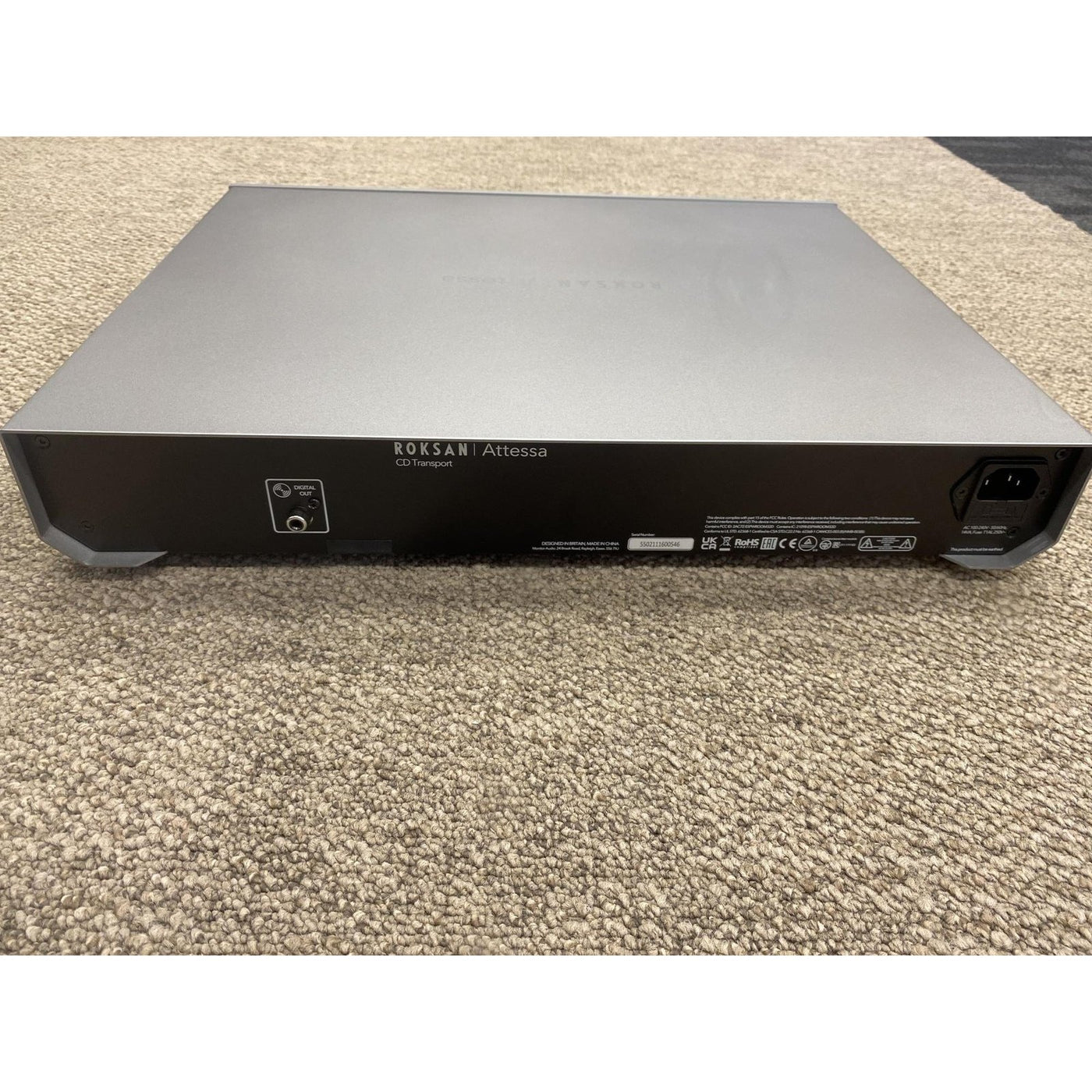 Roksan Roksan Attessa CD Transport - Open Box CD Players