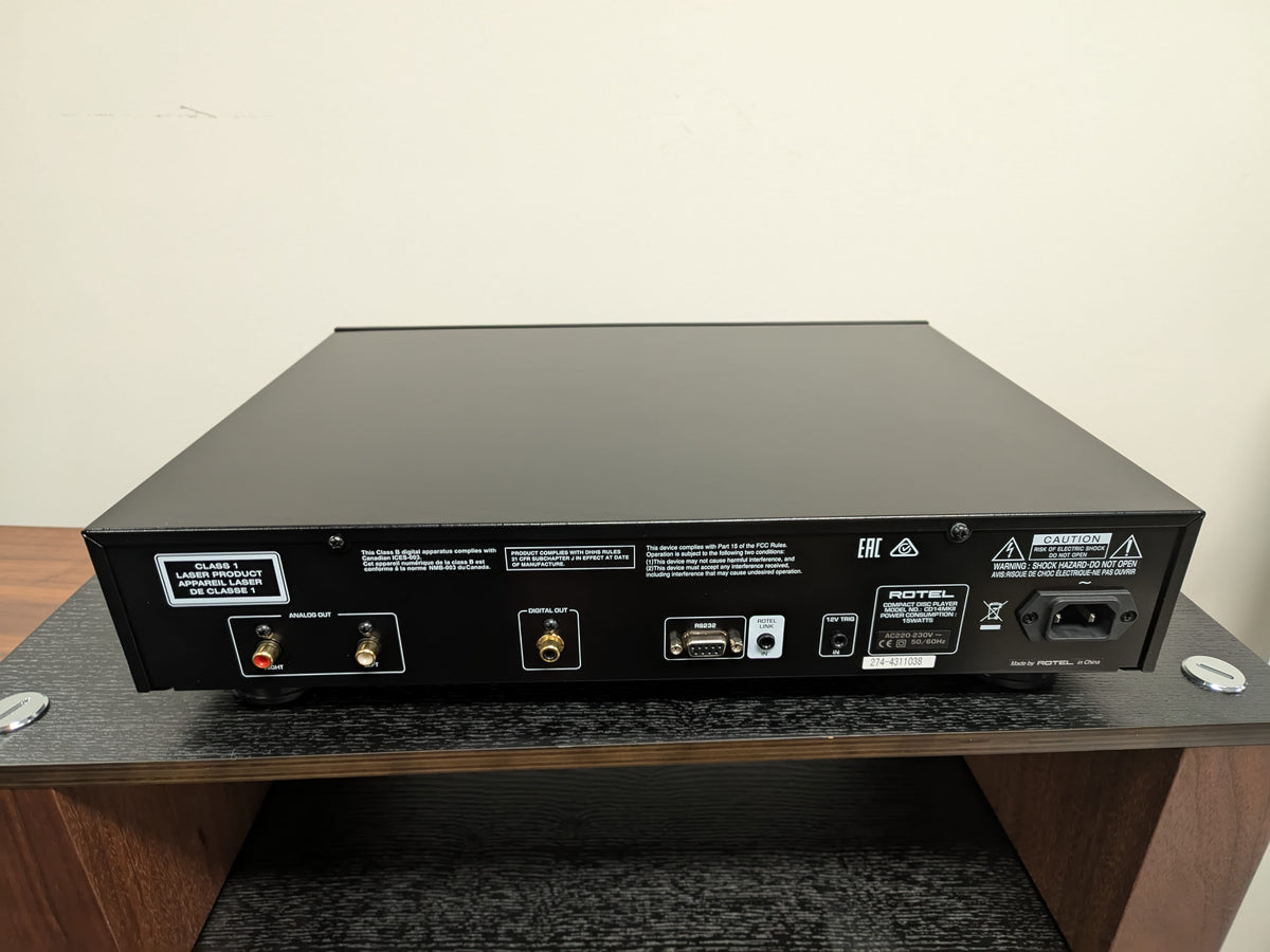 Rotel Rotel CD14 MKII CD Player - Black - Ex Demo CD Players