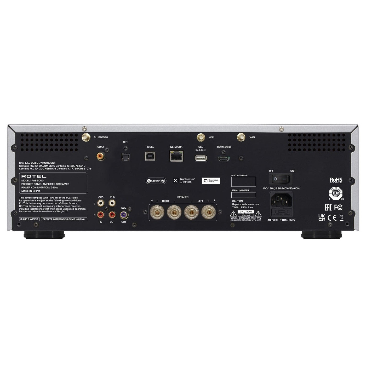 Rotel Rotel RAS-5000 Streaming Amplifier Integrated Amplifiers