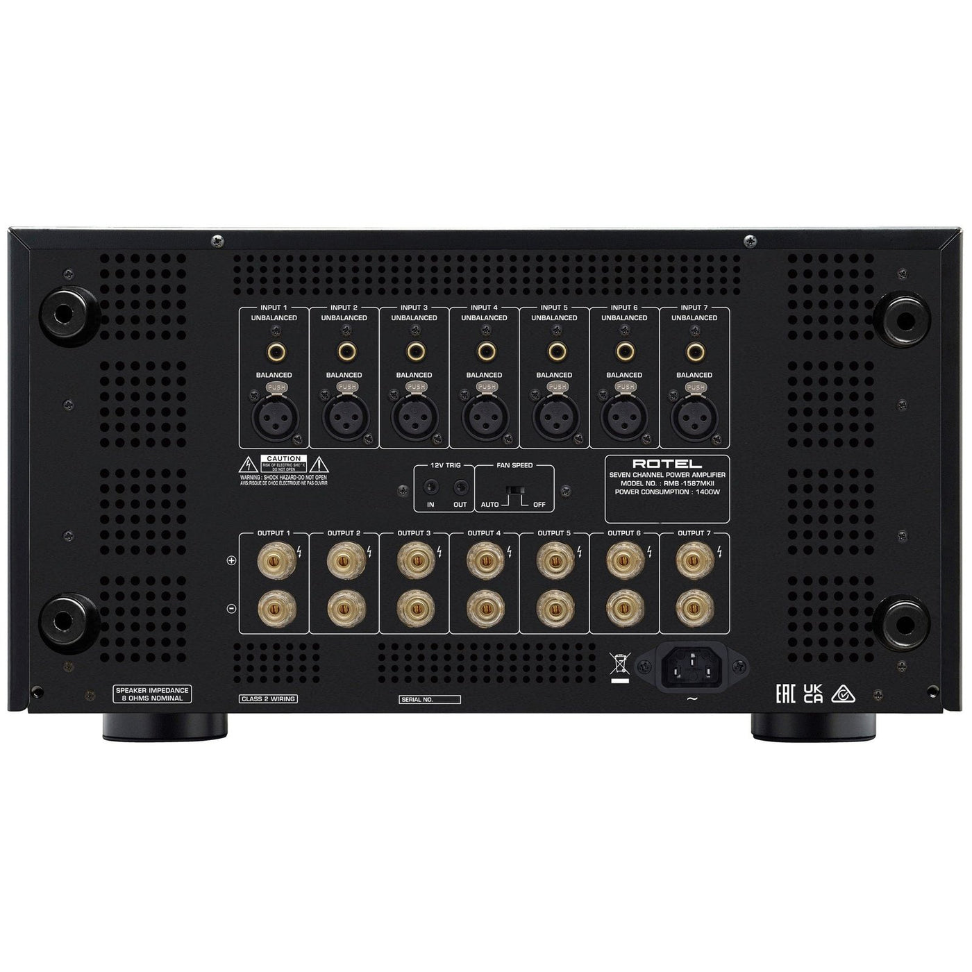 Rotel Rotel RMB-1587MKII 7ch Power Amplifier Power Amplifiers