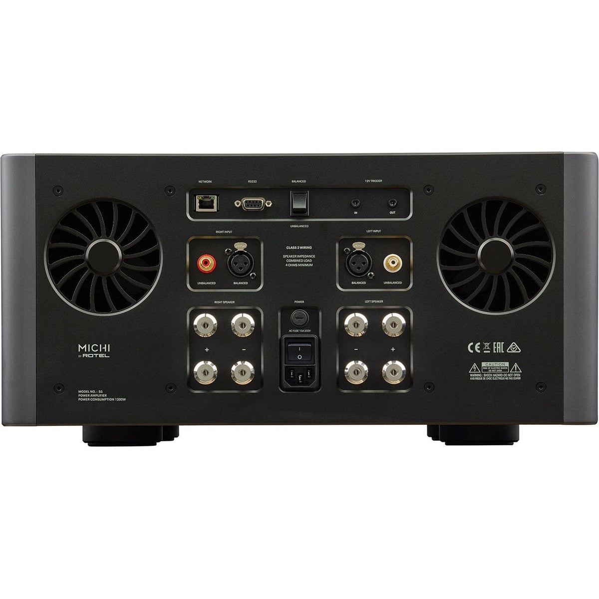 Rotel Rotel Michi S5 Stereo Power Amplifier Power Amplifiers