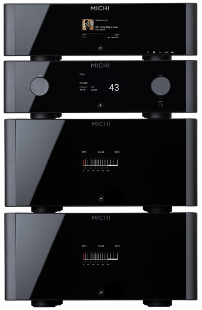 Rotel Michi P5 + M8 + M8 + Q5 Stack Stereo Packages