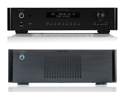 Rotel Rotel RC1572 MKII Preamplifier & RB1552 MKII Power Amplifier Combo Stereo Packages