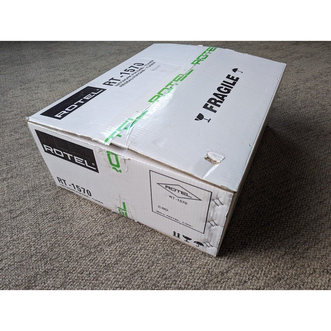 Rotel Rotel RT-1570 Network FM DAB Tuner Silver - Ex Demo Tuners