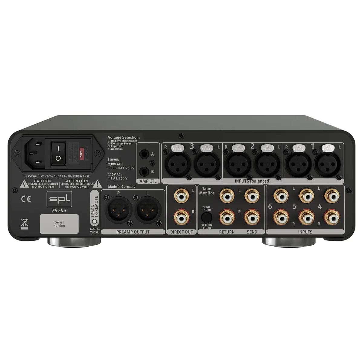 Sound Performance Lab SPL Elector Analog Preamplifier Pre-Amplifiers
