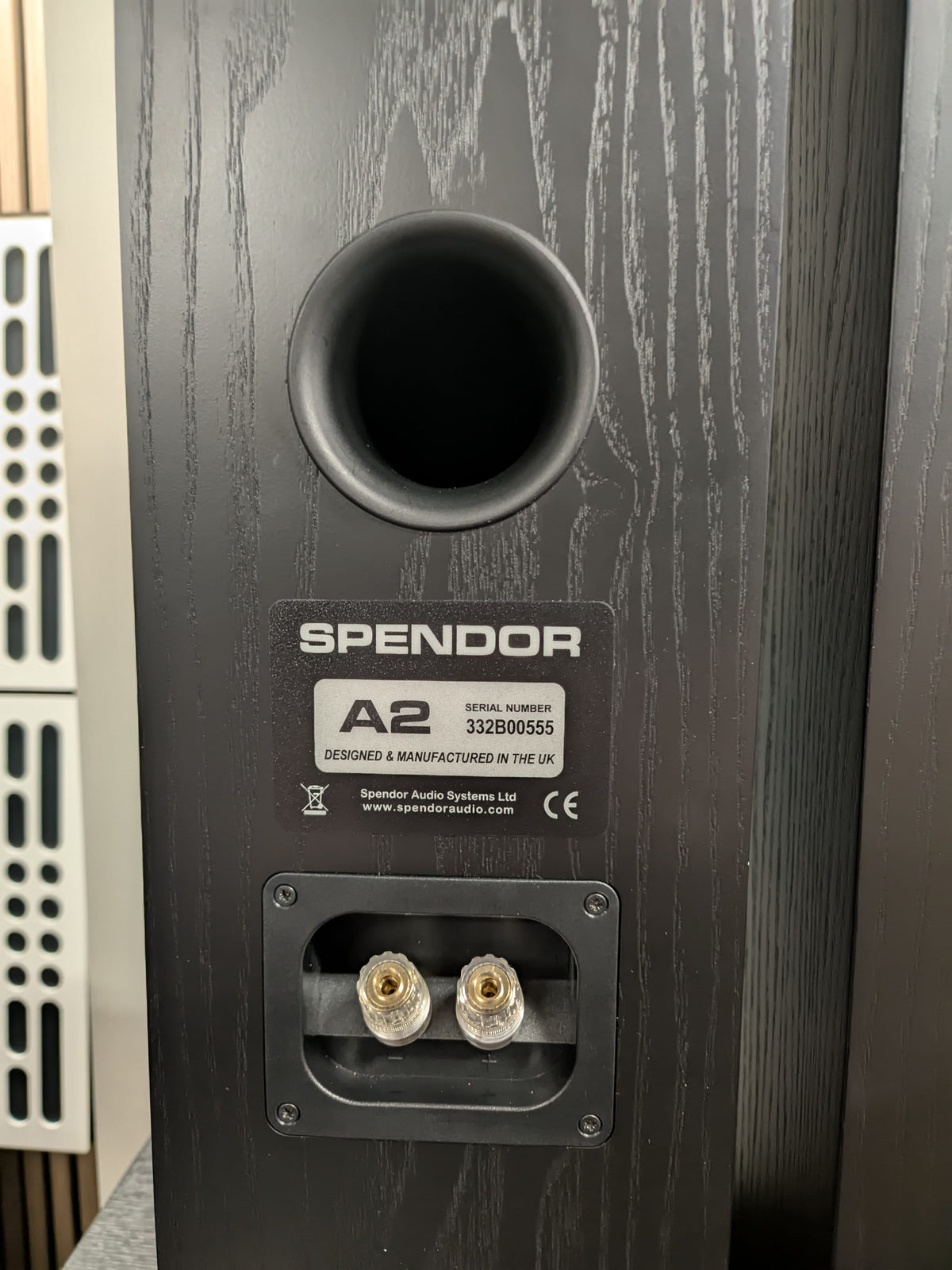 Spendor Spendor A2 Compact Floorstanding Speakers - Black Ash - Pre-Owned Trade-In Floorstanding Speakers