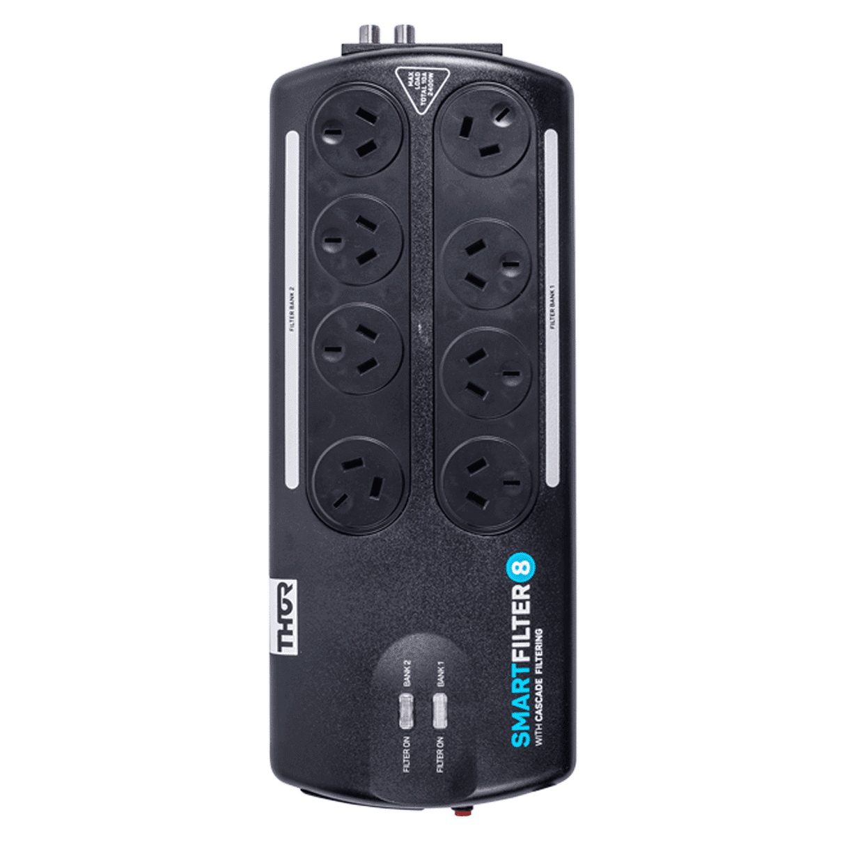 Thor Thor B8+ 8-Way Surge Protector with Advanced Filtration Power
