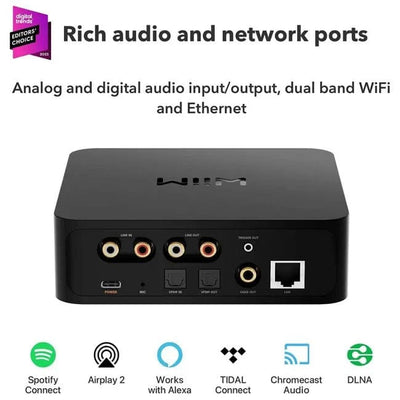 WiiM WiiM Pro Wireless Audio Streamer Hi-Res Lossless Music Streamers
