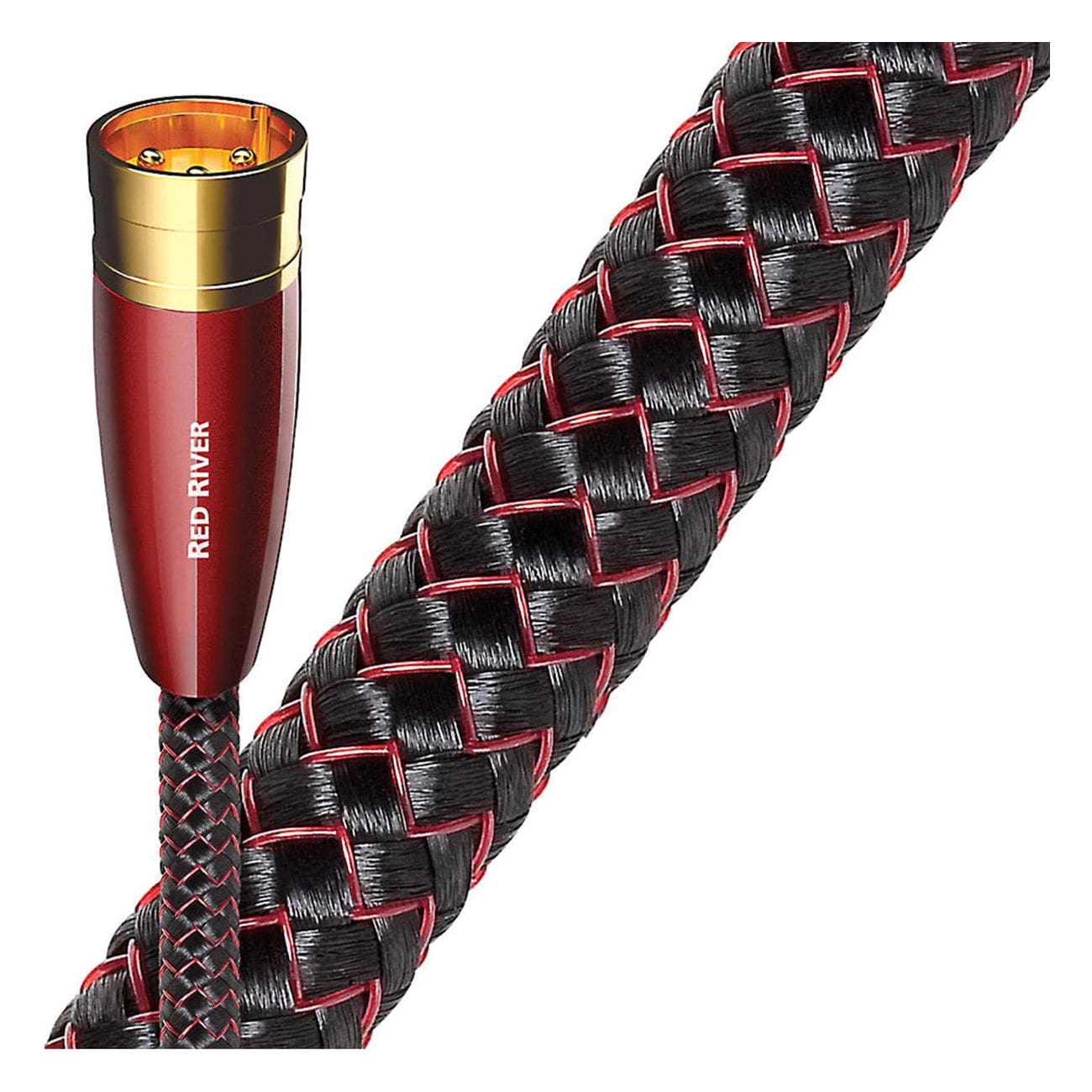 AudioQuest AudioQuest Red River XLR Cable Audio Interconnect Pair Balanced XLR Cables