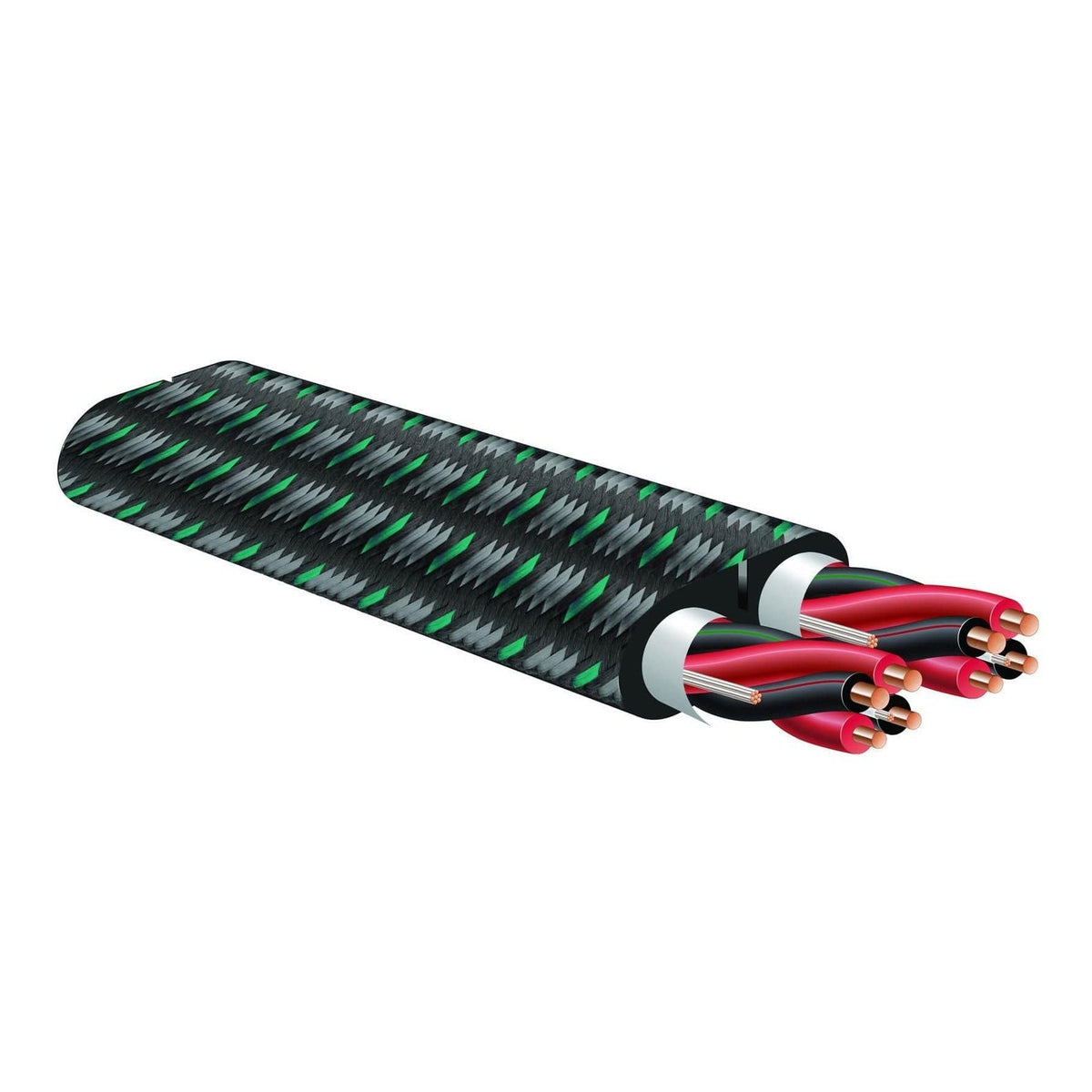 AudioQuest AudioQuest Rocket 88 Terminated Speaker Cable (Pair Silver Banana Plugs) Speaker Cables