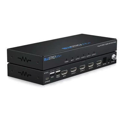 Blustream Blustream SP12CS - 2 Way HDMI Splitter with Smart Scaling + Audio Breakout HDMI Splitters