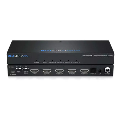 Blustream Blustream SP12CS - 2 Way HDMI Splitter with Smart Scaling + Audio Breakout HDMI Splitters