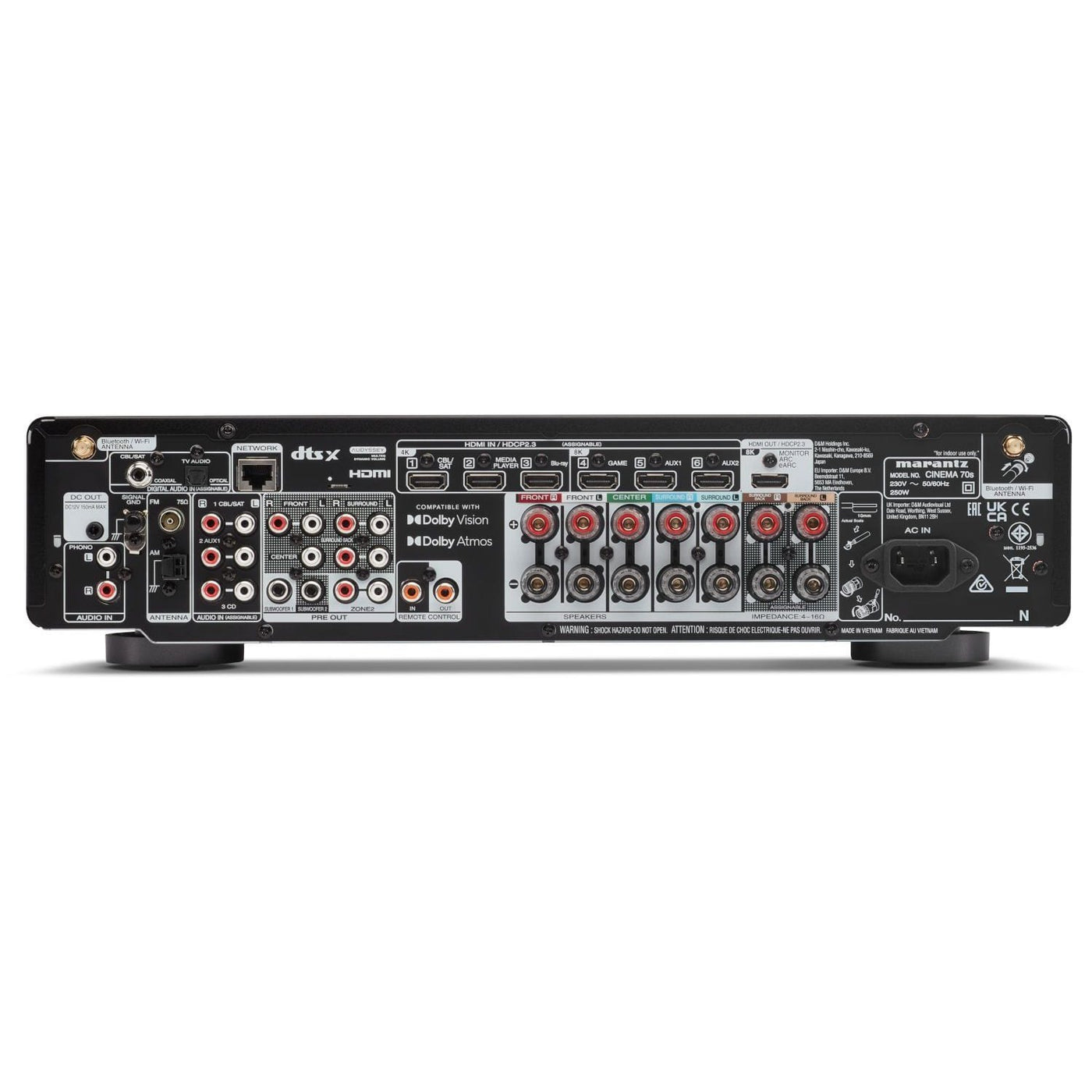 CHT Solutions Marantz Cinema 70s Slimline 7.2ch AV Receiver