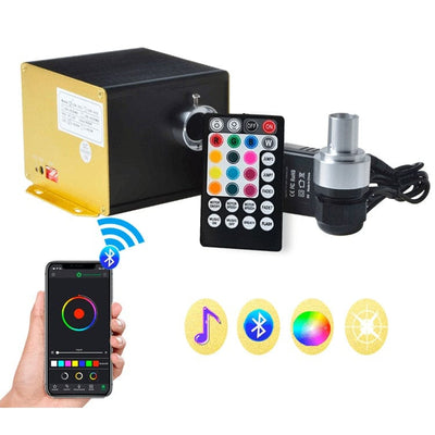 CHT Solutions 300 Point Star Light Ceiling Kit with Bluetooth Control Star Ceiling