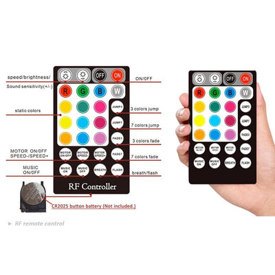CHT Solutions 300 Point Star Light Ceiling Kit with Bluetooth Control Star Ceiling