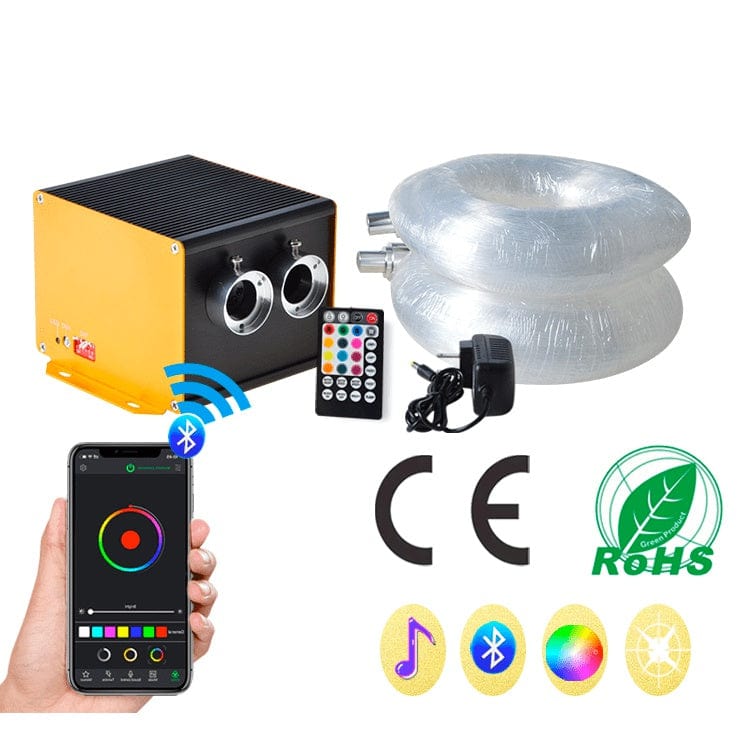 CHT Solutions 600 Point Star Light Ceiling Kit with Bluetooth Control Star Ceiling