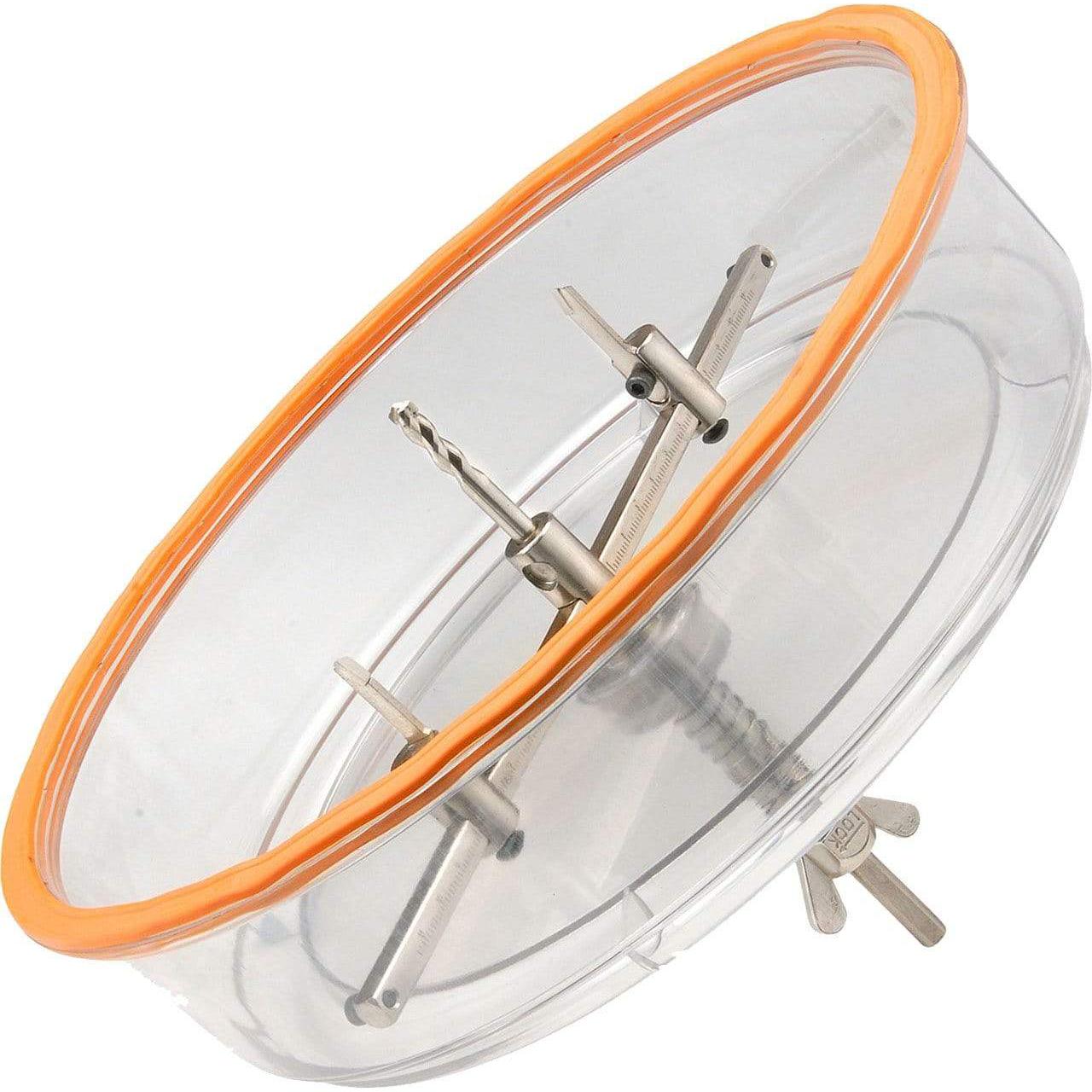 CHT Solutions 40mm to 300mm Adjustable Hole Cutter Perfect For In-Ceiling Speakers Tools