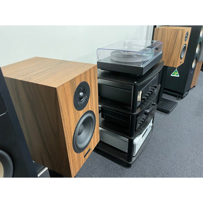 Dellichord Dellichord FR6 Bookshelf Speakers Isobaric Design Bookshelf Speakers