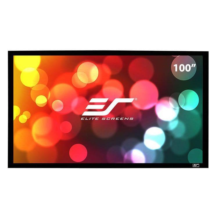 Elite Screens Elite Screens 100" 16:9 Fixed Frame Projector Screen - ER100WH2 Projector Screens