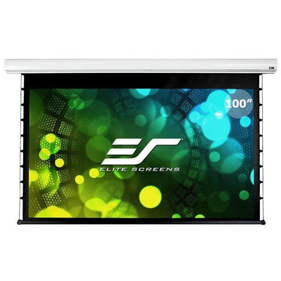 Elite Screens Elite 100" Starling Mortorized Tab Tension Projector Screen 16:9 Projector Screens