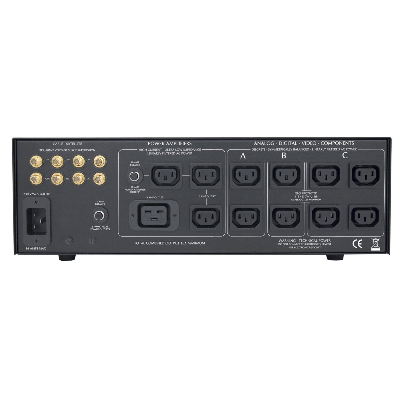 Furman Furman ITREF16 Discreet Symmetrically Balance AC Power Conditioner Power Conditioning