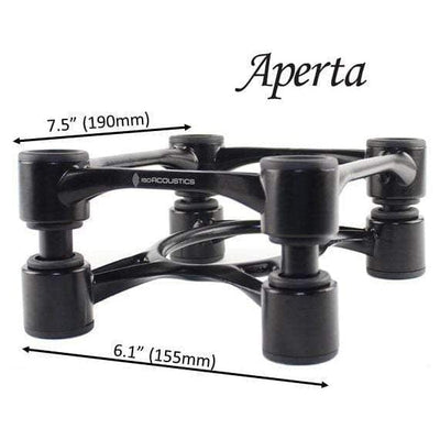 IsoAcoustics IsoAcoustics Aperta 100 Speaker Isolation Stands up to 15.9kg Speakers Isolation Devices