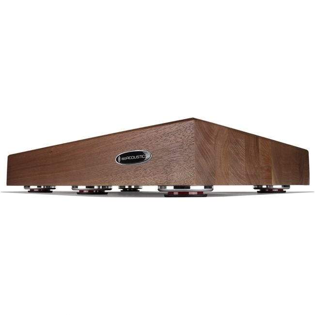 IsoAcoustics IsoAcoustics Delos Component Stand Walnut 76mm - 2216W2 Isolation Devices