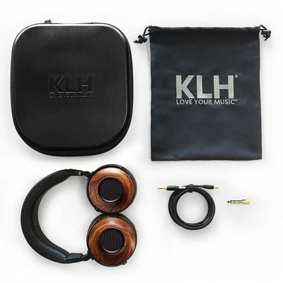 KLH Audio KLH AUDIO - Ultimate One Headphones - Zebrawood Headphones & Accessories