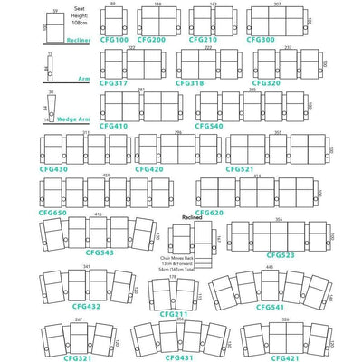 Manhattan Manhattan Home Theatre Recliners Cinema Seating - Brooklyn Pro Home Theatre Seating