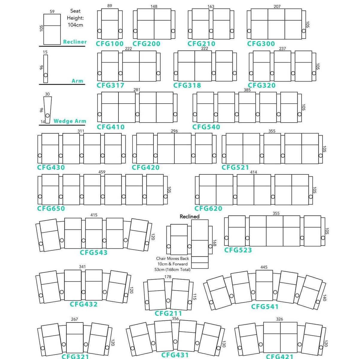Manhattan Manhattan Home Theatre Recliners Cinema Seating - New Yorker Pro Home Theatre Seating