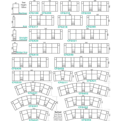 Manhattan Manhattan Home Theatre Recliners Cinema Seating - Comfort Home Theatre Seating